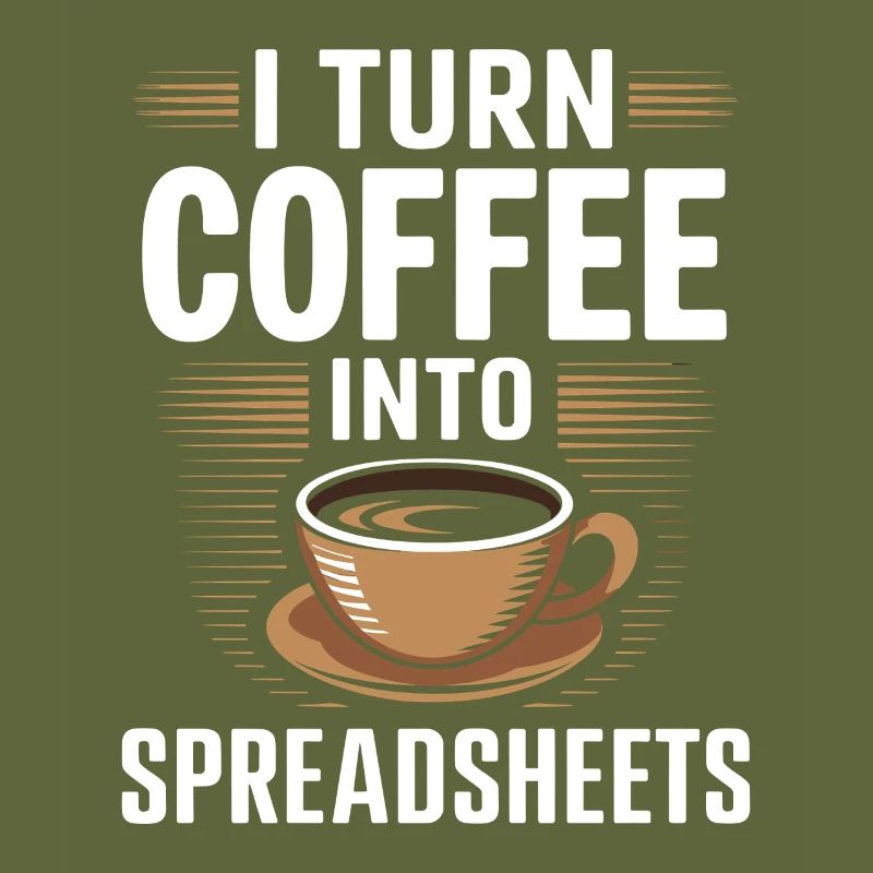 Je transforme le café en tableurs Contrôle comptable