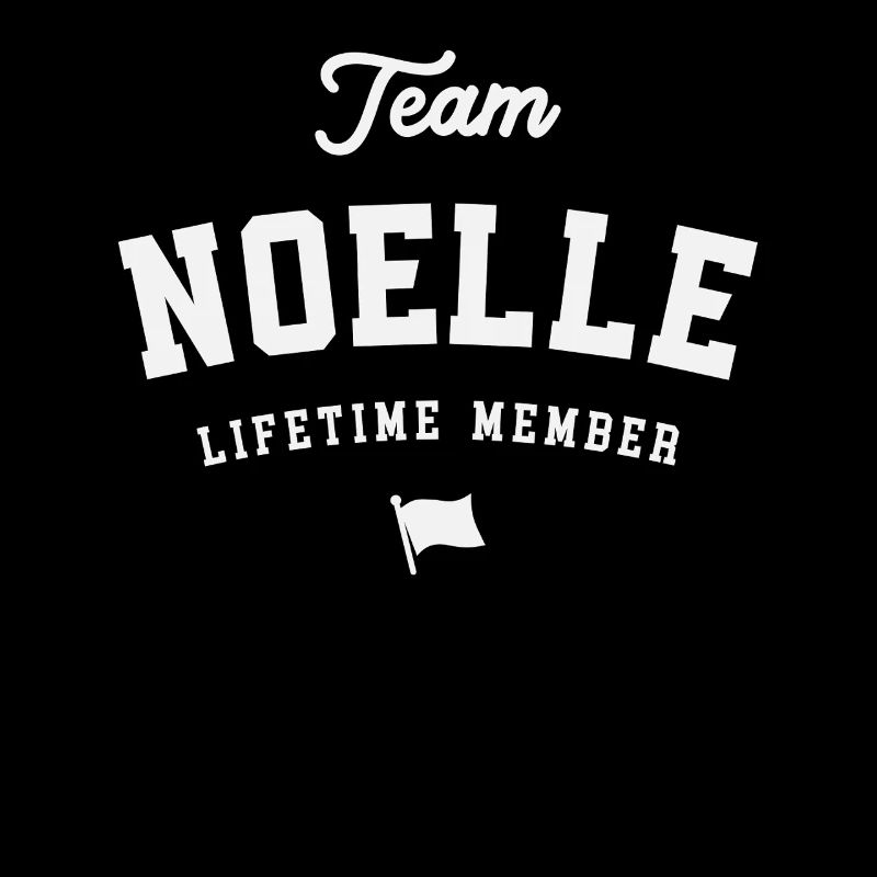 Team Noelle Lebenslanges Mitglied Lustiger Name Noelle