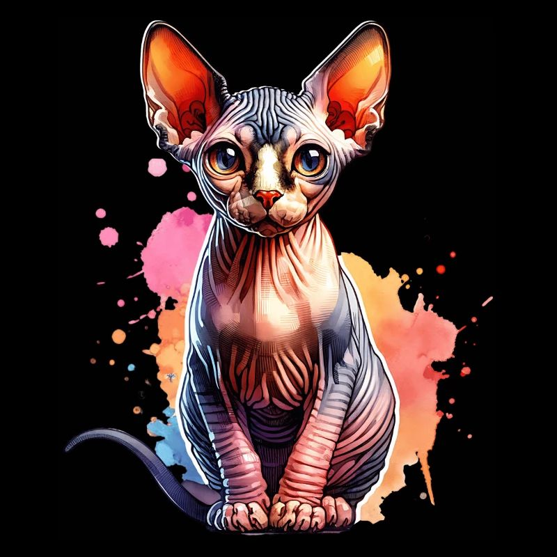 Sphynxkatze Geschenk