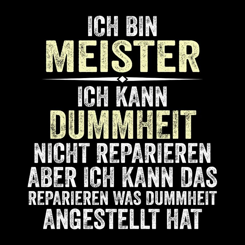 I am master, I can do stupidity