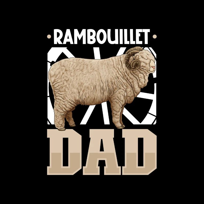 Rambouillet-Schaf Papa