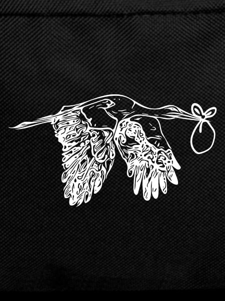 Flying Stork offspring Delivery