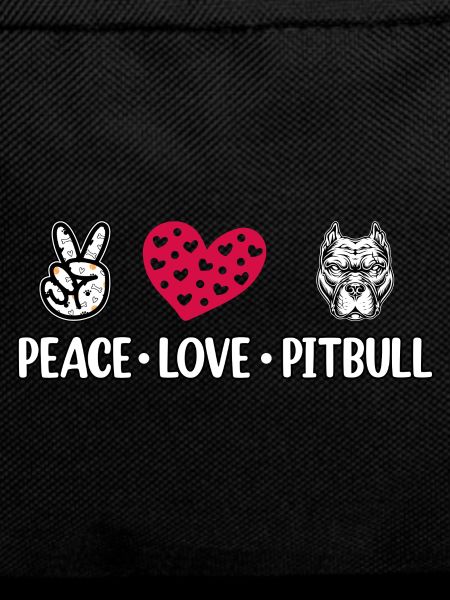 Peace love pitbull