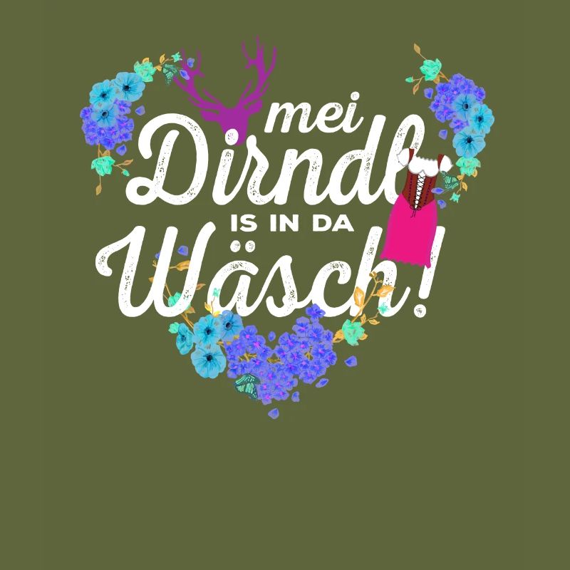 Mei Dirndl is in da Wäsch Dirndlersatz