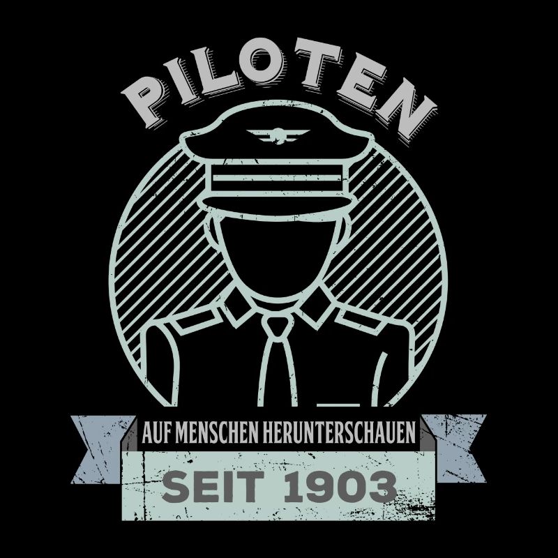 Ein Passagierflugzeugpilot In Uniform