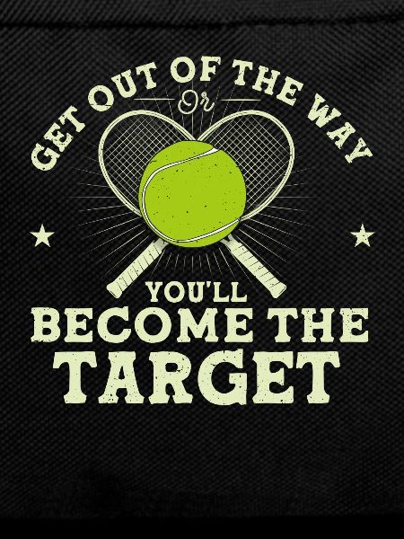Tennis player net tennis gift