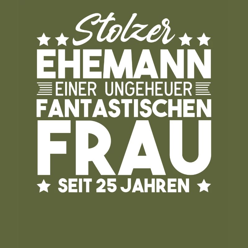 Ehepaar Ehemann Silberhochzeit Geschenk