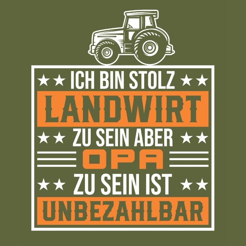 Traktorfahrer Opa Traktor Geschenk