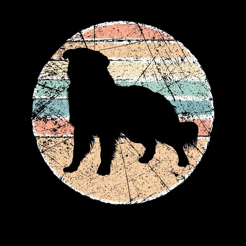Retro Australian Shepherd Vintage Shepherd Dog