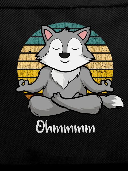 Meditation Wolf - Yoga Wolf