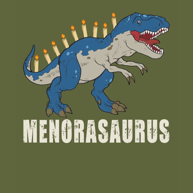 Menorasaurus Rex, Dinosaure TRex Hanoukka