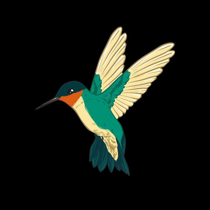 Ruby-throated Hummingbird Humminbird Hummingbird