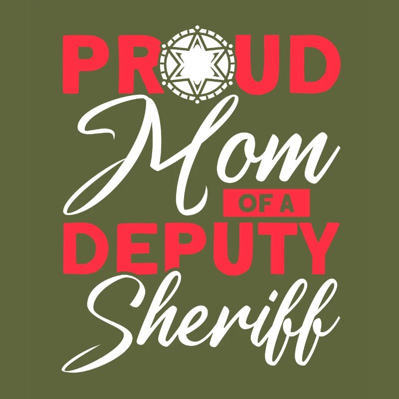 Stolze Mama Hilfssheriff Mama Mutter