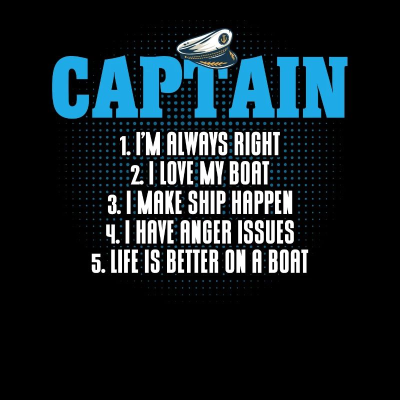 Amateurs de bateau Capitaine de bateau Capitaine Capitaines