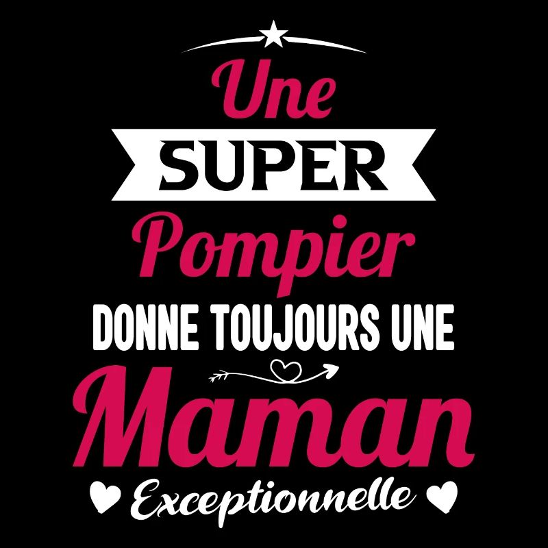 Super pompier maman sapeur pompier future mère