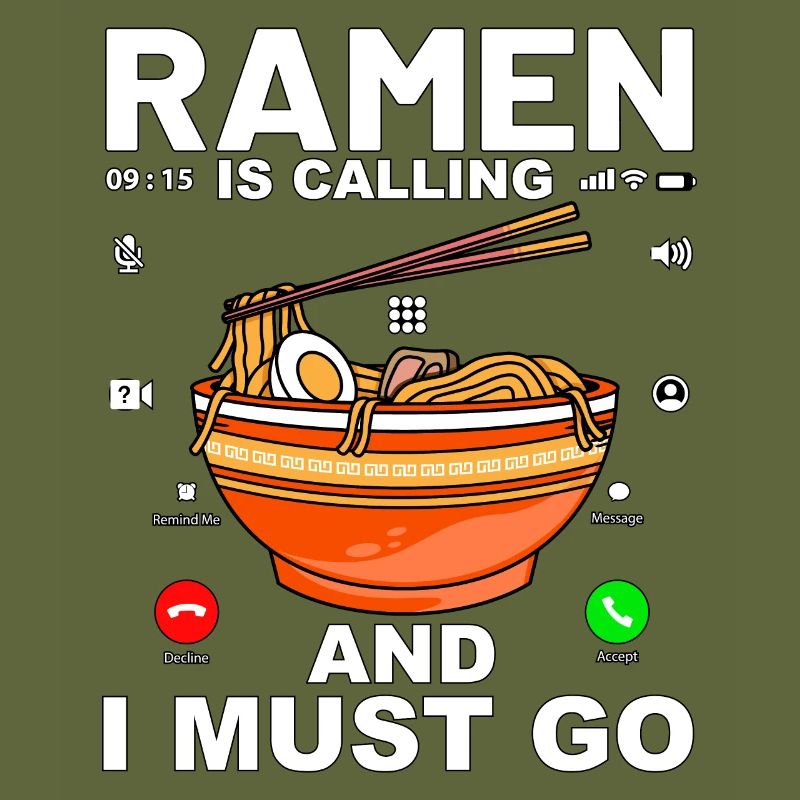 Ramen is calling and I must go