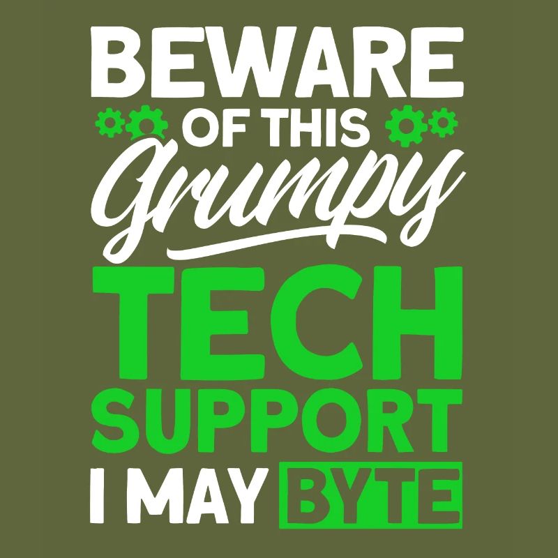Beware of grumpy technical support