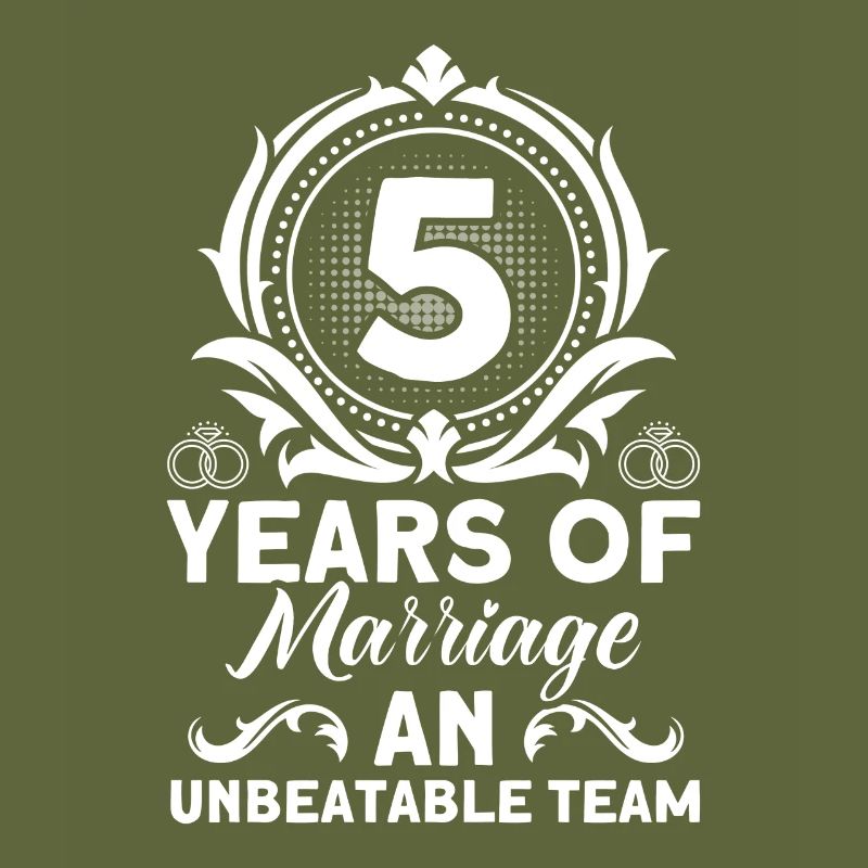 5. Hochzeitstag Paardesign 5 Jahre Ehe