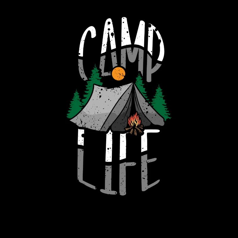 Camping Camper Present Nature Lovers