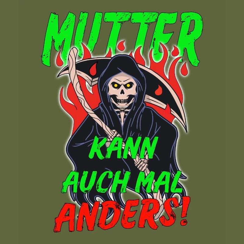 Mutter kann auch mal anders Mama Geschenk