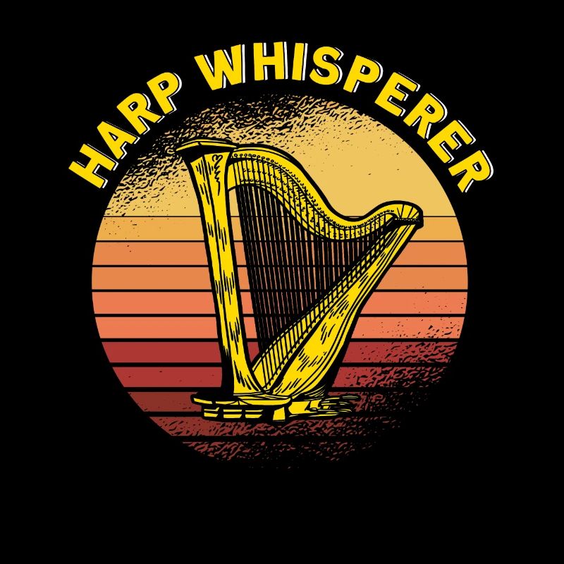 Harpist Harp Whisperer Gift