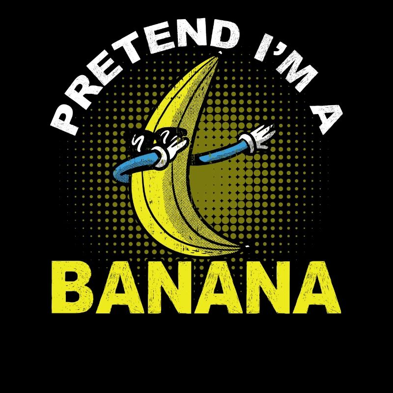 Horror Halloween Ich bin eine Banane Gruselig