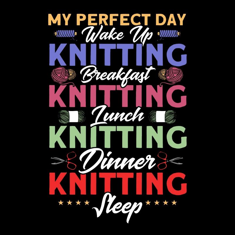 Stricken Stoff Stricken Stricken Geschenk