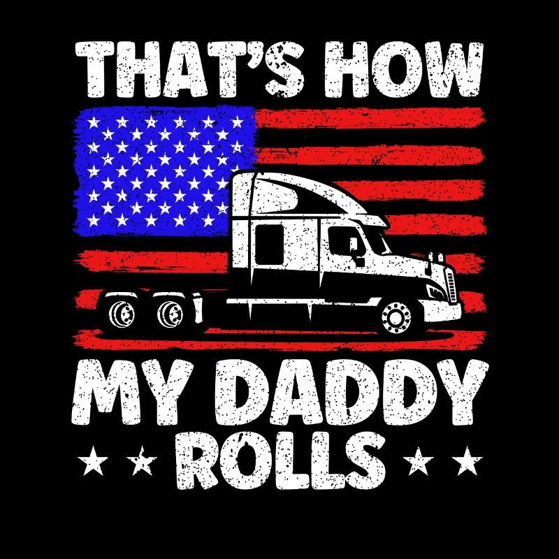 Trucker Semi-Trailer Truck Driver Gift
