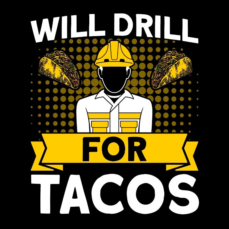 Ölfeld Arbeiten im Fracking Gas Arbeiter Geschenk