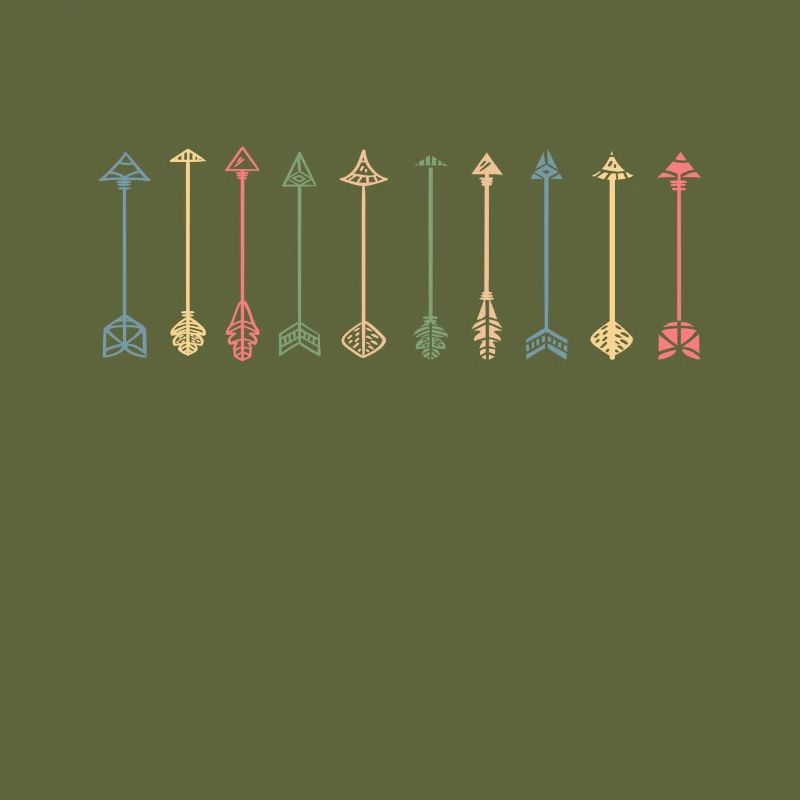 Pfeile Bogenschießen Retro Bogenschütze Langbogen