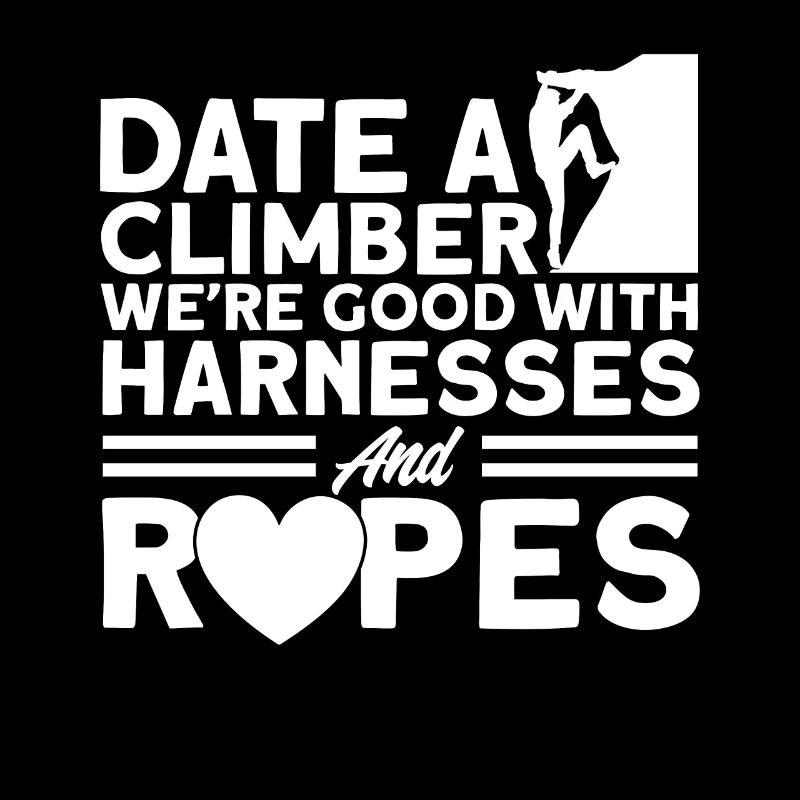 Climber is good with ropes Rock climbing