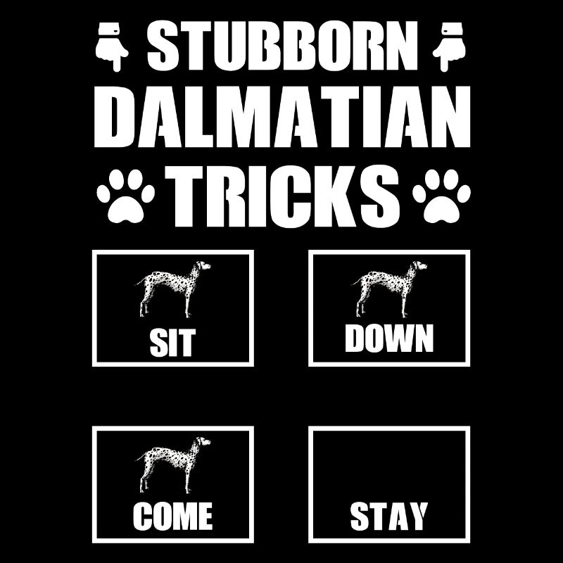 Stubborn Dalmatian Tricks