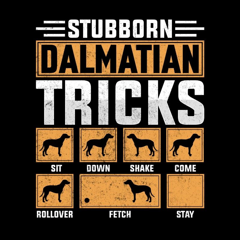 Stubborn Dalmatian Tricks