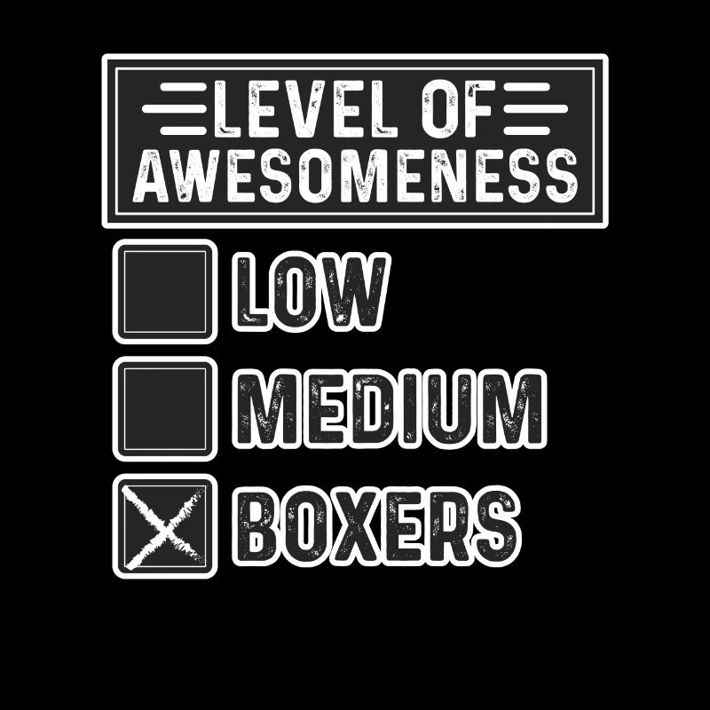 Niveau de génialité Boxer