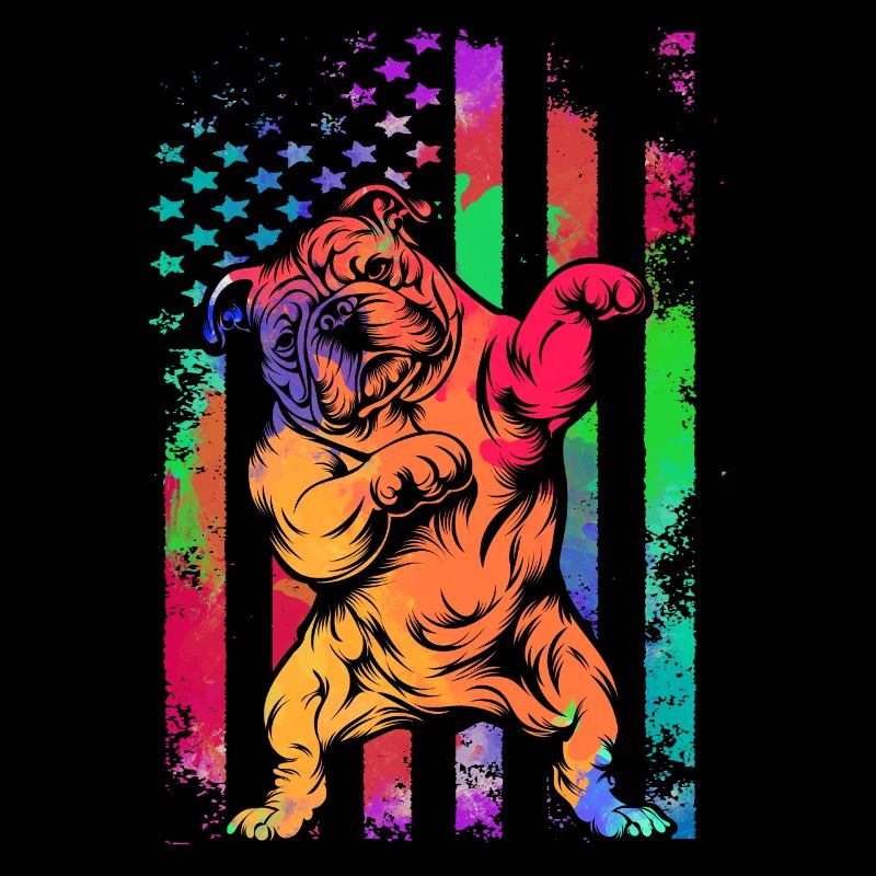 Bouledogue anglais Rétro