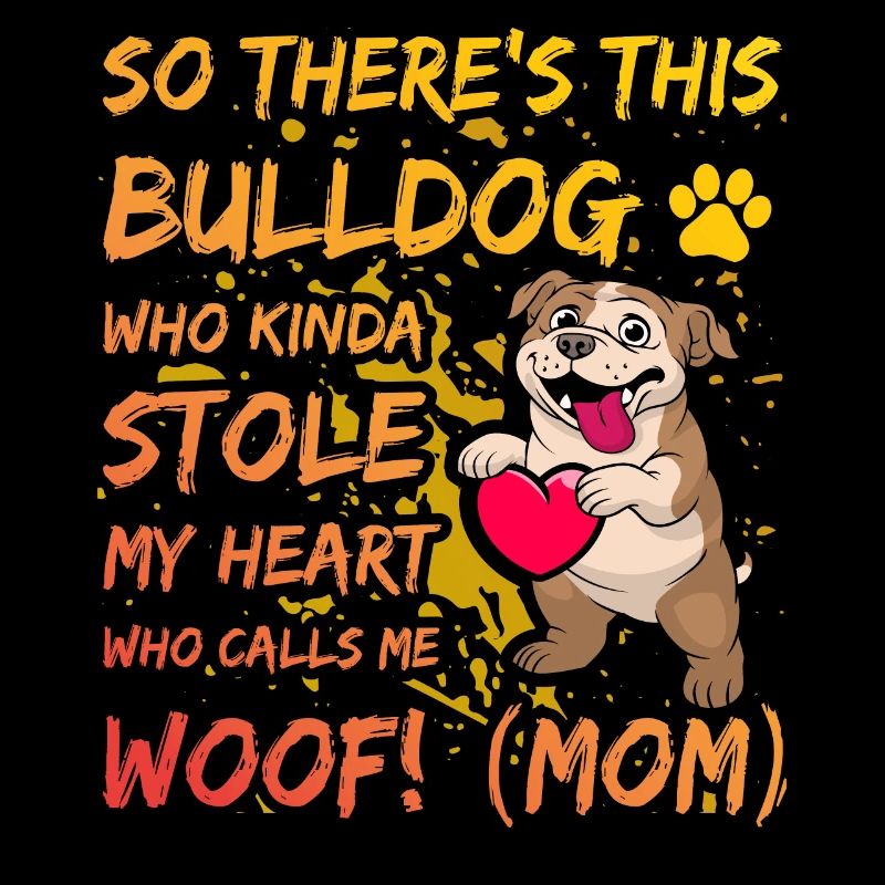 Maman bouledogue anglaise