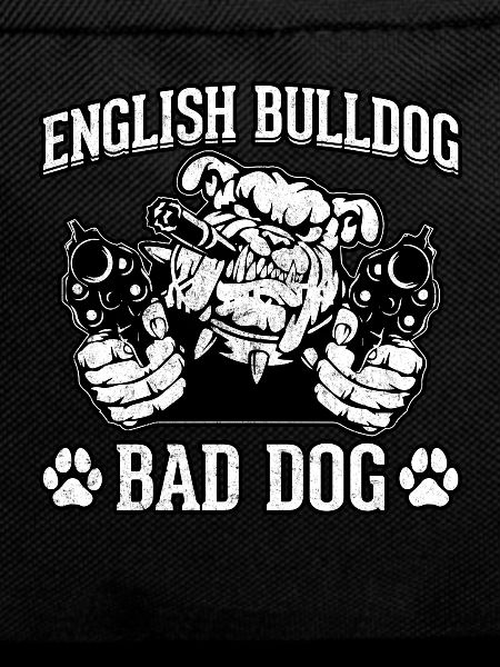 English Bulldog Bad Dog