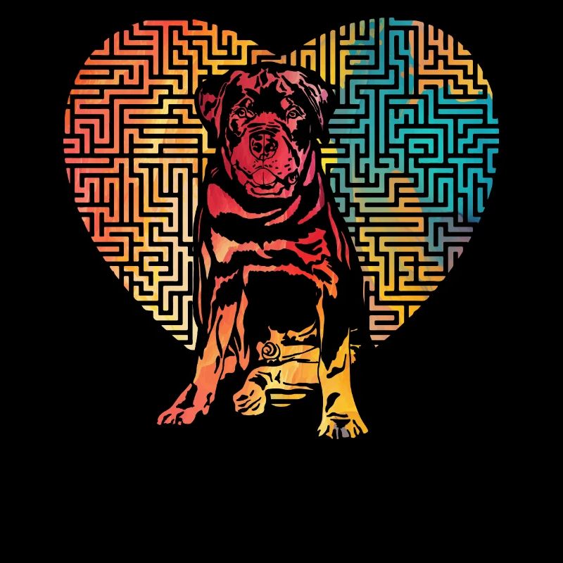 Rottweiler Retro
