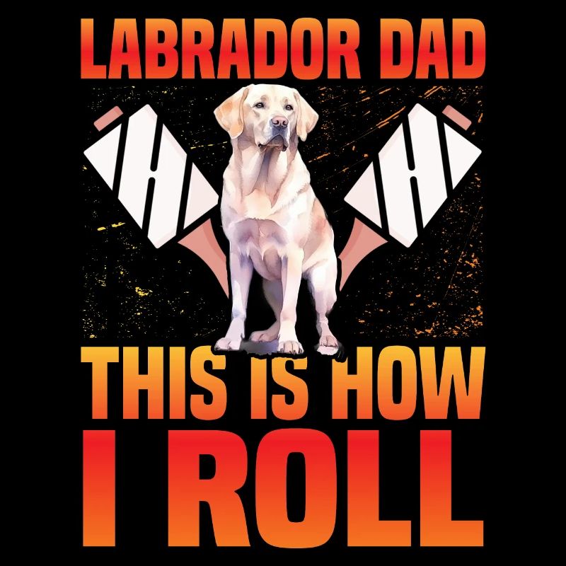 Papa Labrador c’est comme ça que je roule