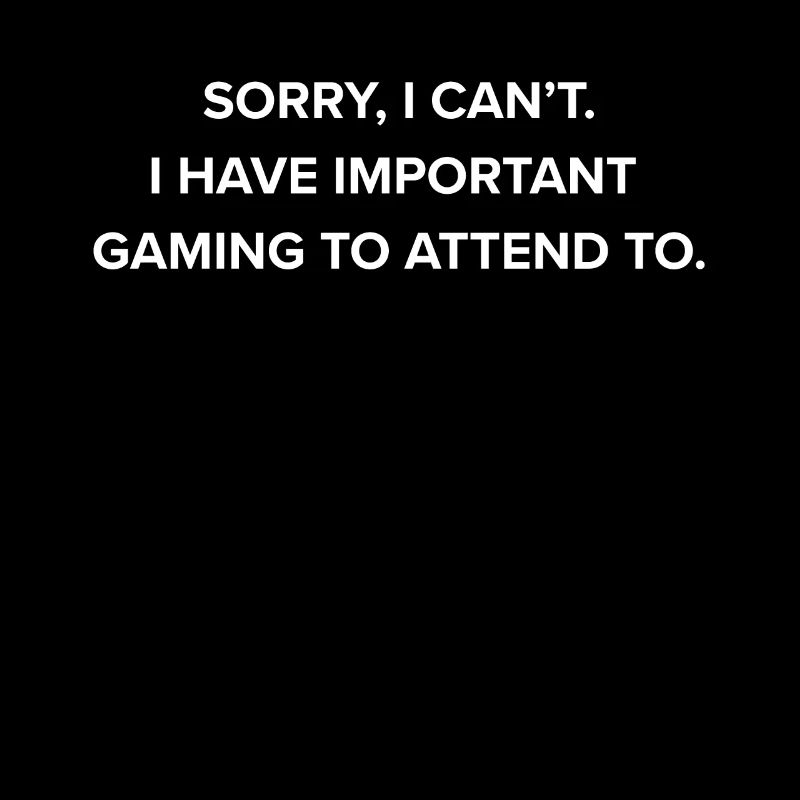 Funny Gamer Videogame Player Gaming