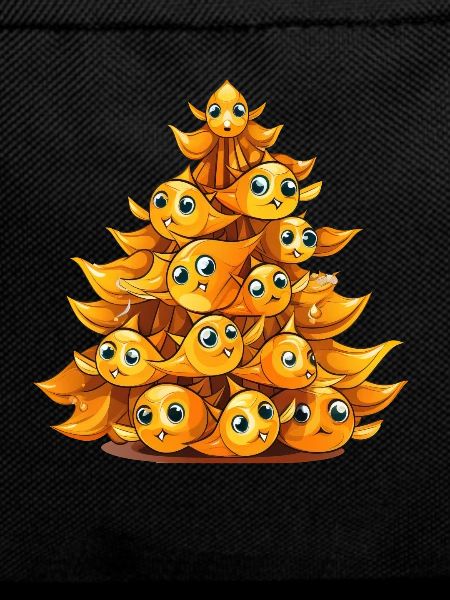 Festive Goldfish: A Whimsical