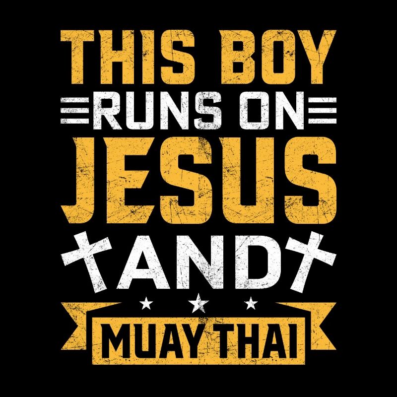 This Boy läuft auf Jesus und Muay Thai