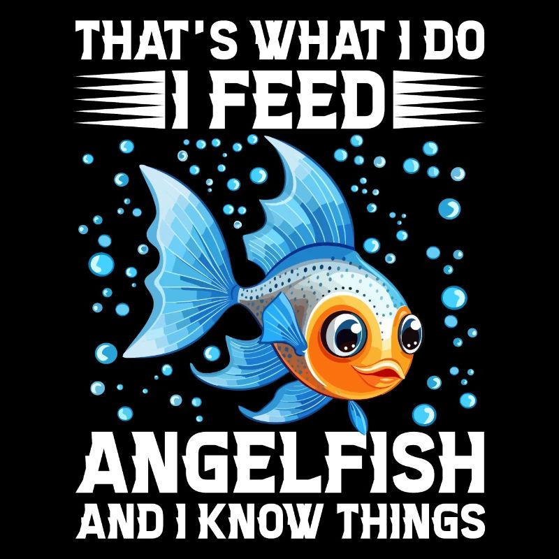 C’est ce que je fais, je nourris des poissons-anges et je sais quelque chose