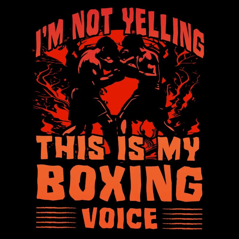 Je ne crie pas que c’est ma voix de boxe