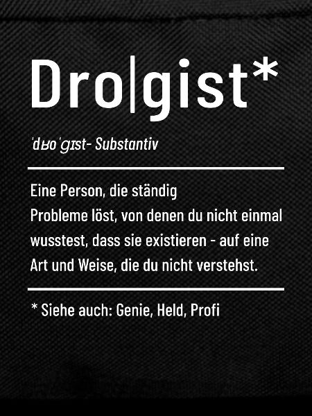 Drogist - Definition - Lexikon