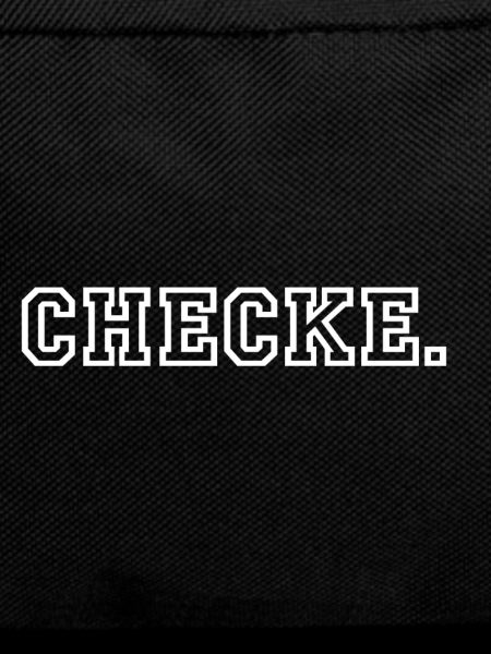 Checke Statement Saying Minimalist