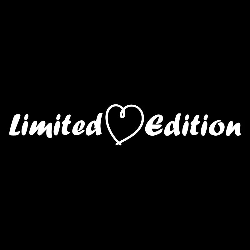 Limited Edition Herz Spruch