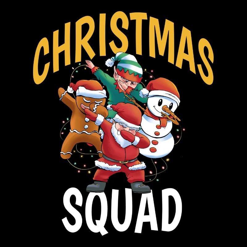 Troupe de figurines de Noël Dabbing