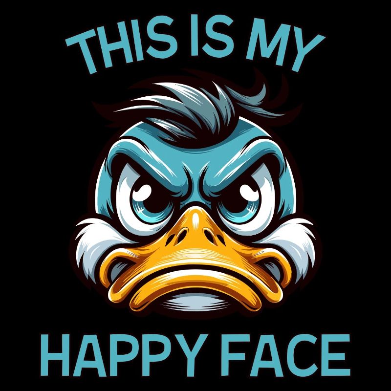 My Happy Duck Face