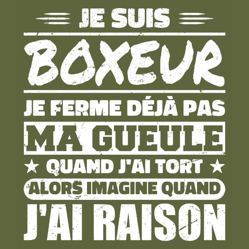 Ich bin Boxer Humor Boxen Boxer Geschenk